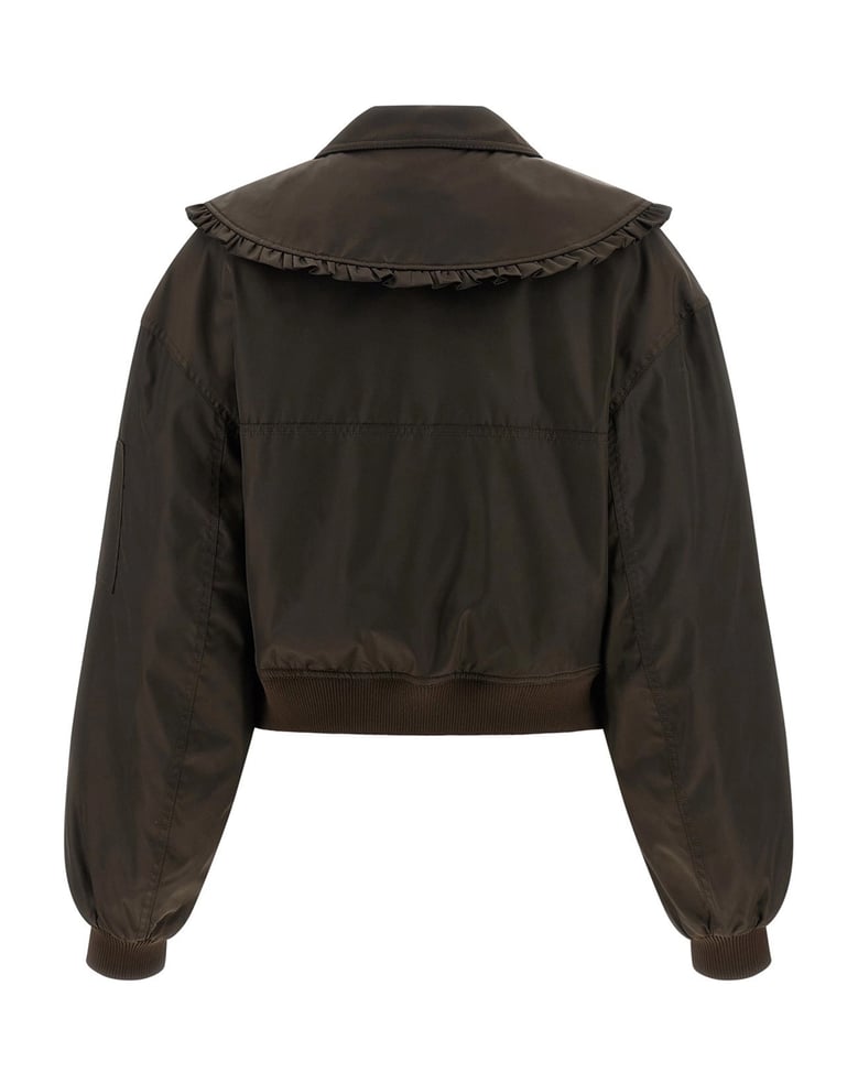 bomber jacket demitasse nylon by Selfnex