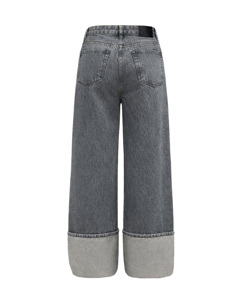jeans double fly slate grey by Selfnex