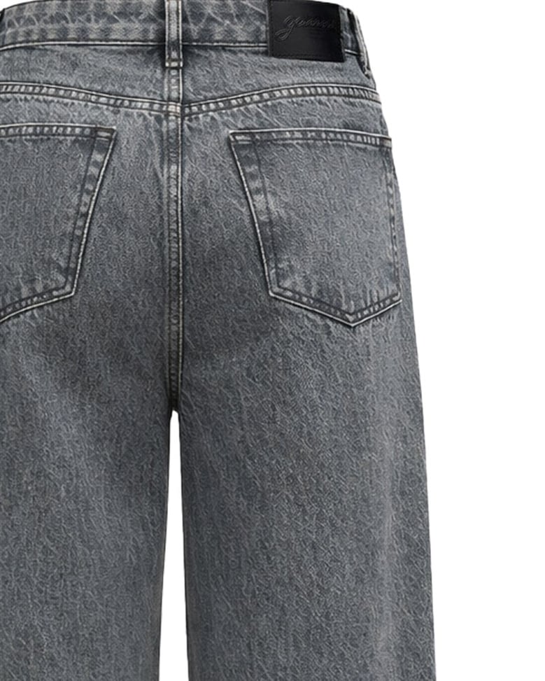 jeans double fly slate grey by Selfnex
