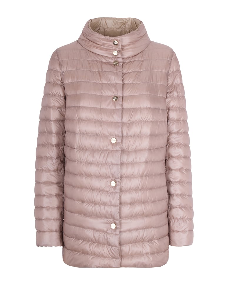 puffer jacket reversible light pink by Selfnex