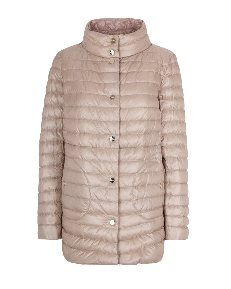 puffer jacket reversible light pink by Selfnex