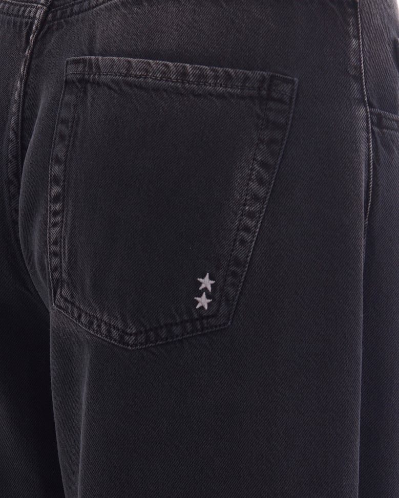 wide-leg jeans poppy black by Selfnex