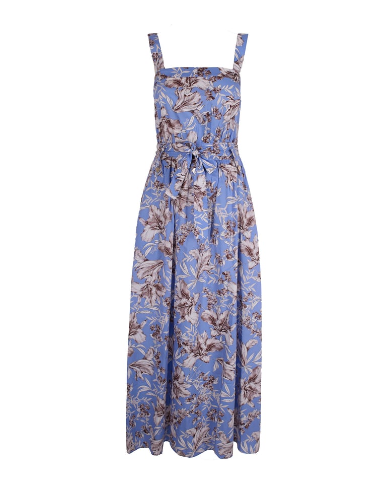 dress cotton indigo by Selfnex
