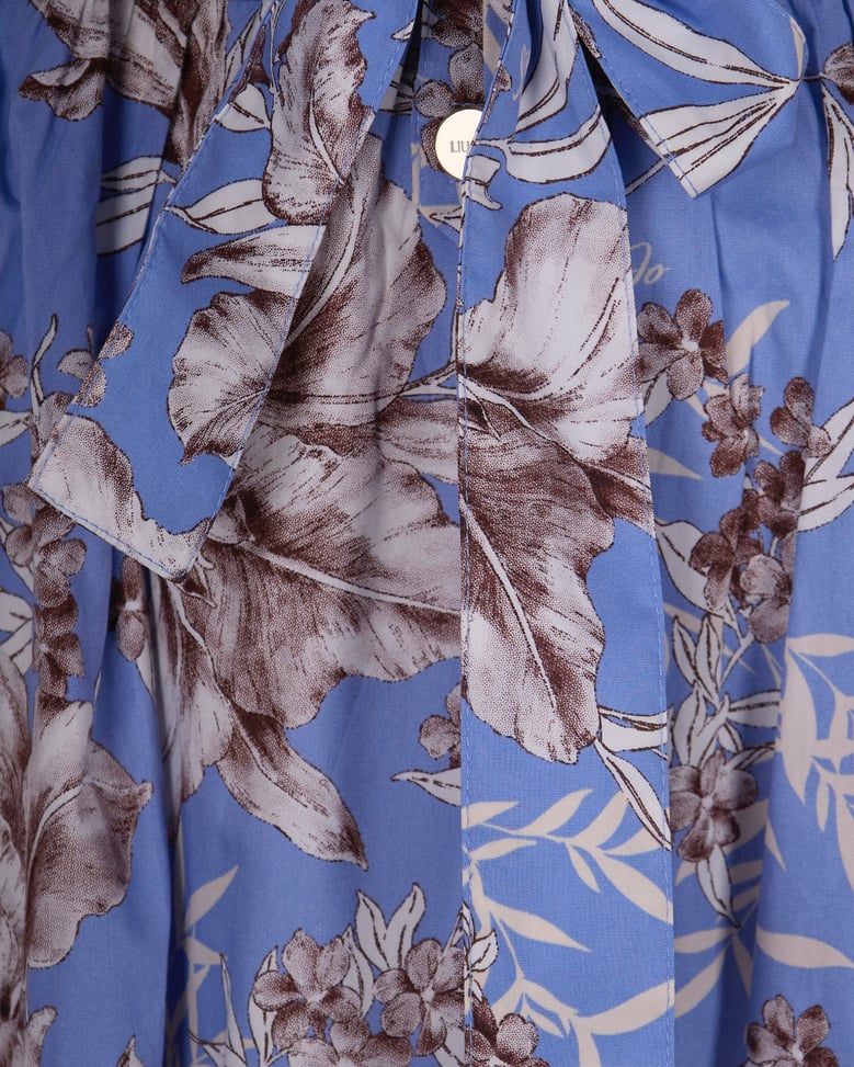 dress cotton indigo by Selfnex