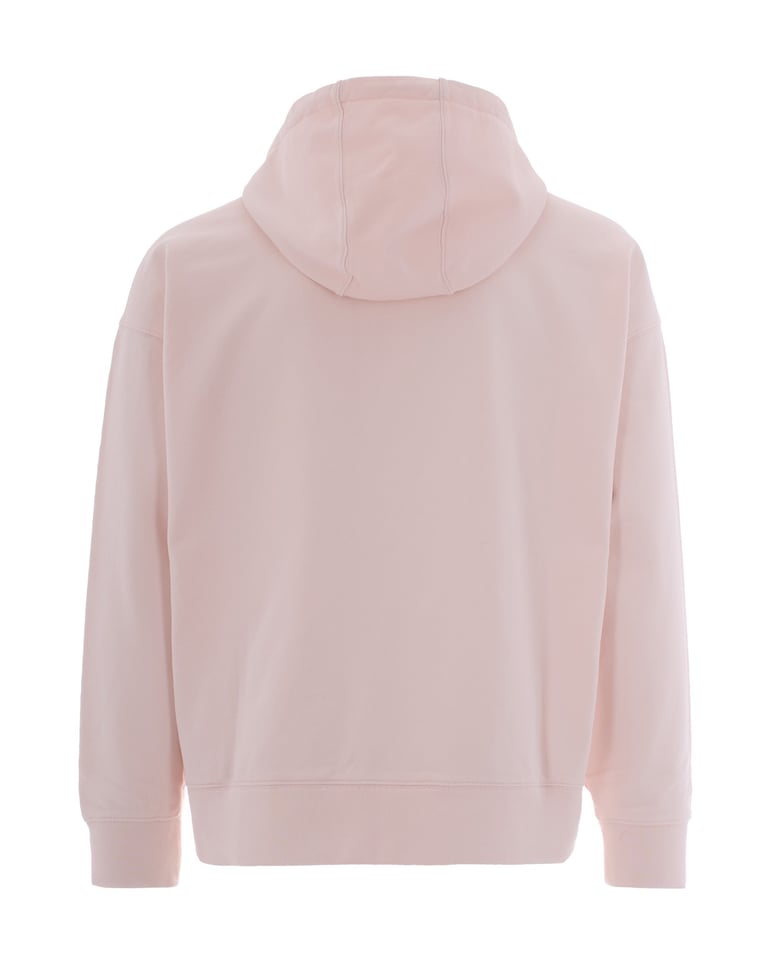 hooded zip sweatshirt mauve by Selfnex