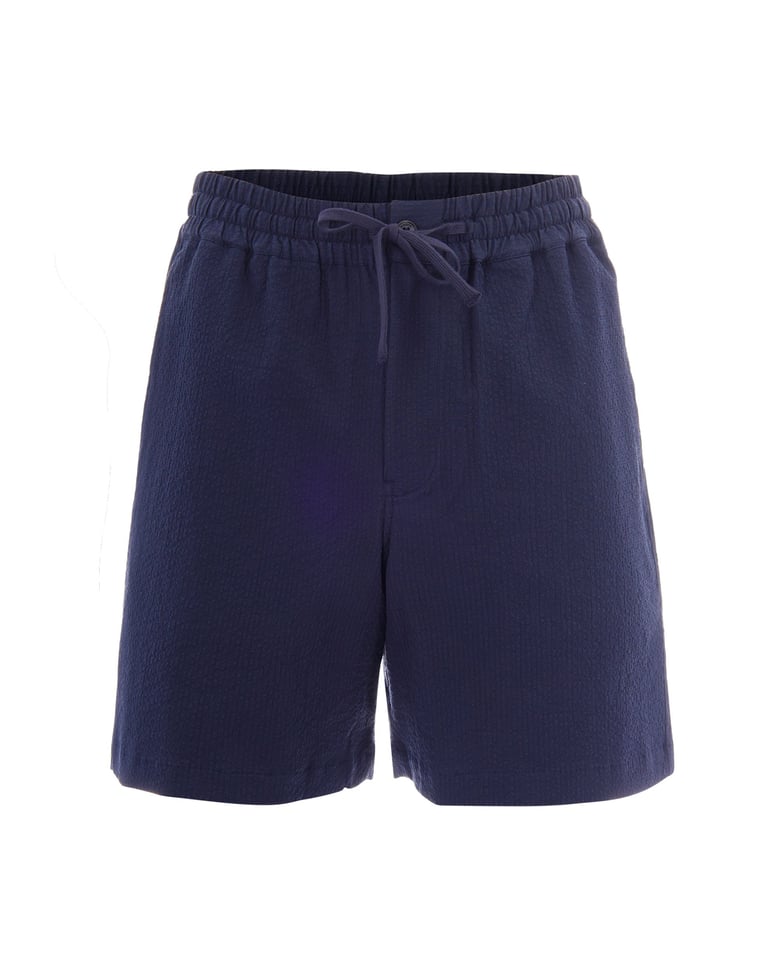 elasticated shorts classic navy by Selfnex