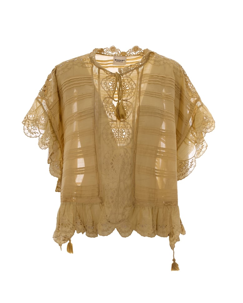 blouse payton light ochre by Selfnex