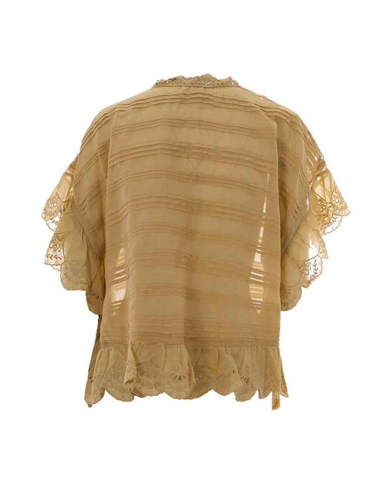 blouse payton light ochre by Selfnex