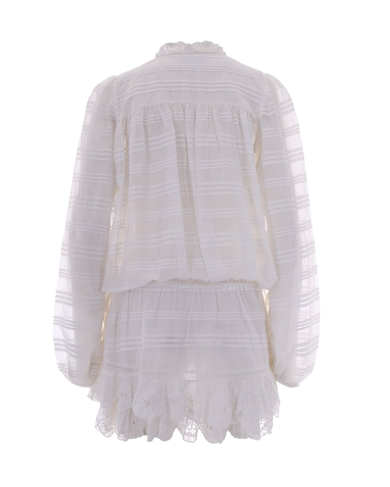 short dress preya white by Selfnex