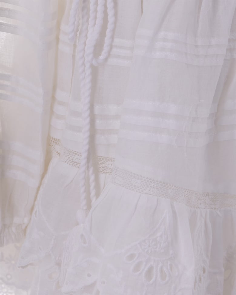 short dress preya white by Selfnex