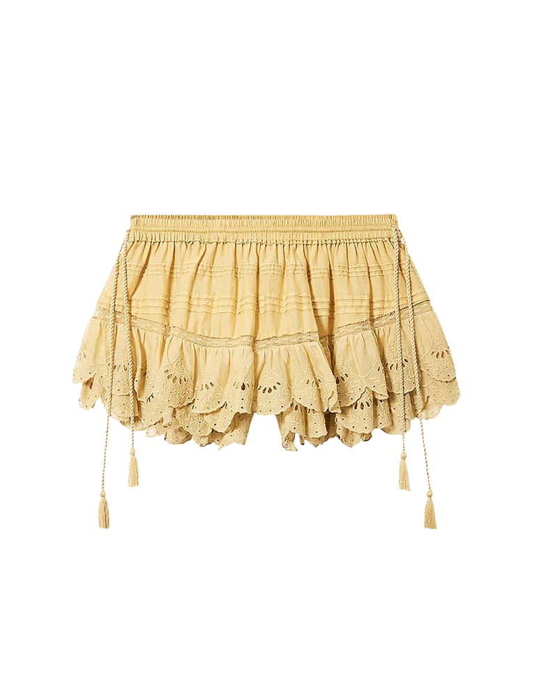 skorts puria light ochre by Selfnex