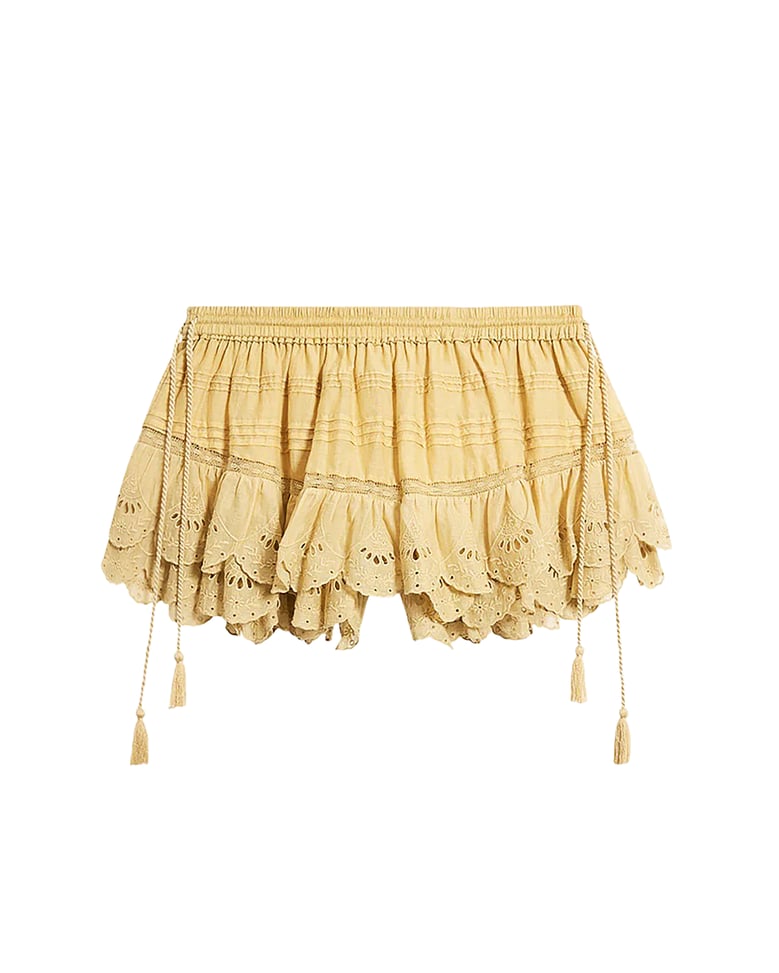 skorts puria light ochre by Selfnex