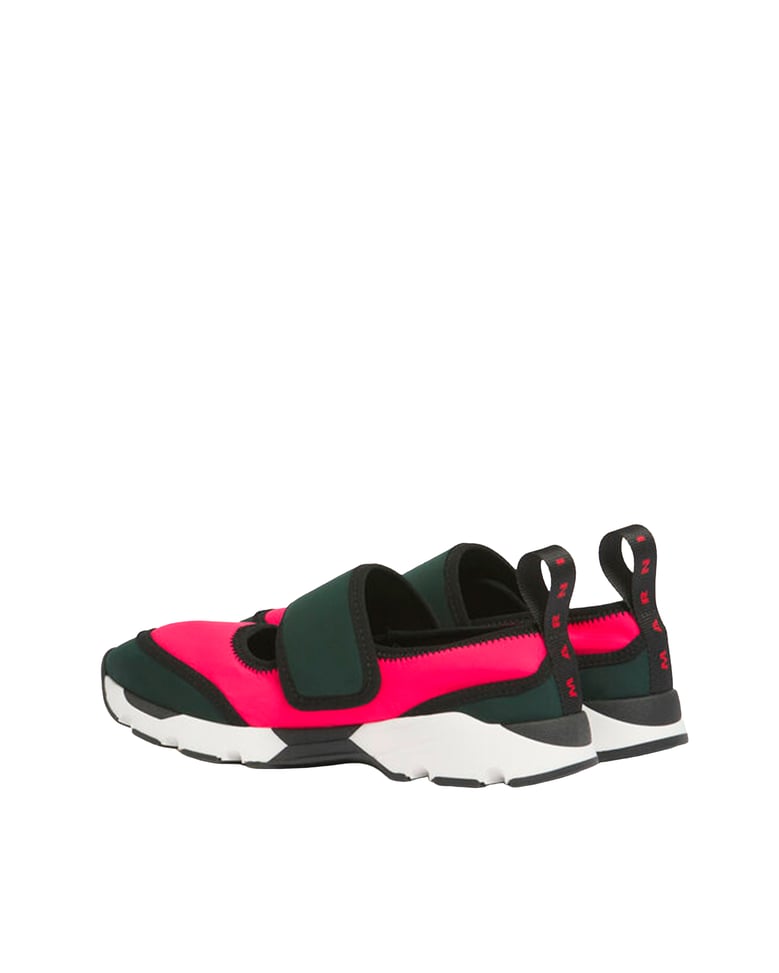 sneakers mary jane fuchsia/green by Selfnex