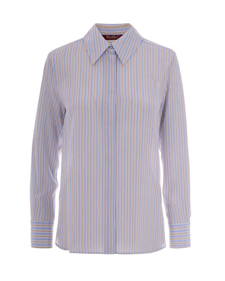 shirt righe azzurra sky blue by Selfnex