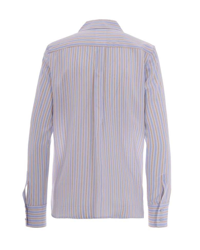 shirt righe azzurra sky blue by Selfnex