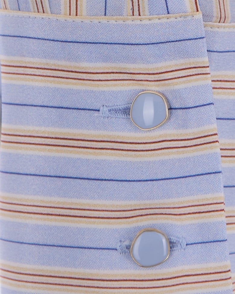 shirt righe azzurra sky blue by Selfnex
