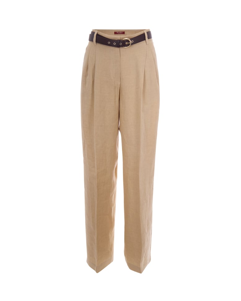 trousers wide-leg linen by Selfnex