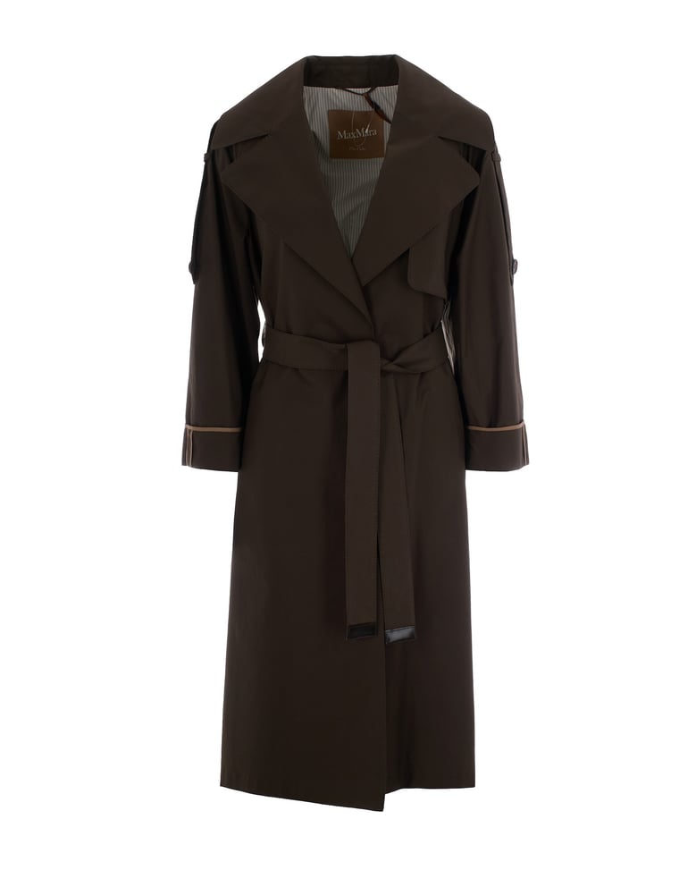 trench coat oversized green by Selfnex