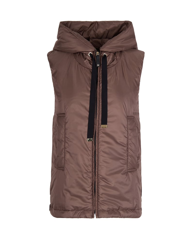 sleeveless jacket greengo hazelnut by Selfnex