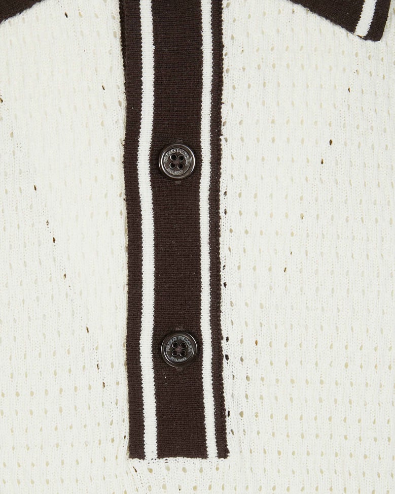 polo shirt silk white by Selfnex