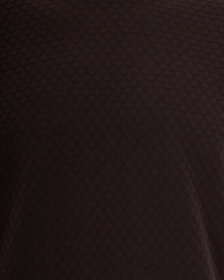 t-shirt knit cotton brown by Selfnex