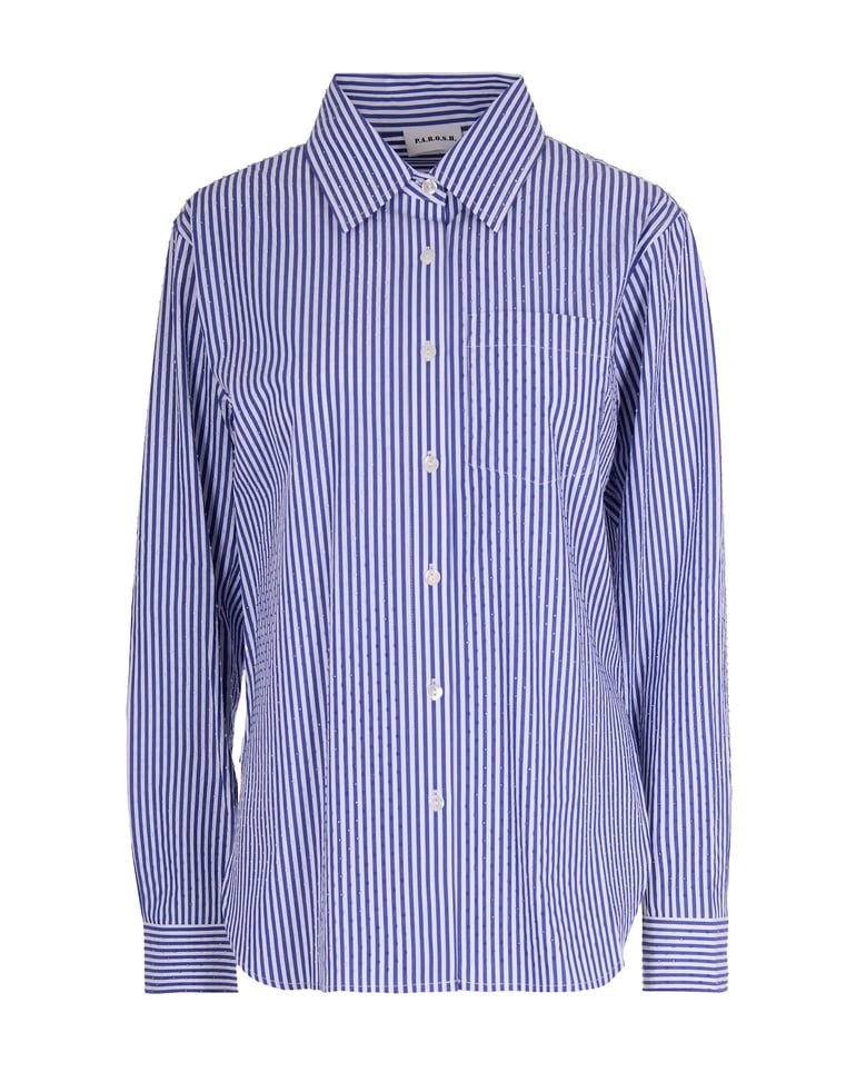 shirt riga strass bluette by Selfnex