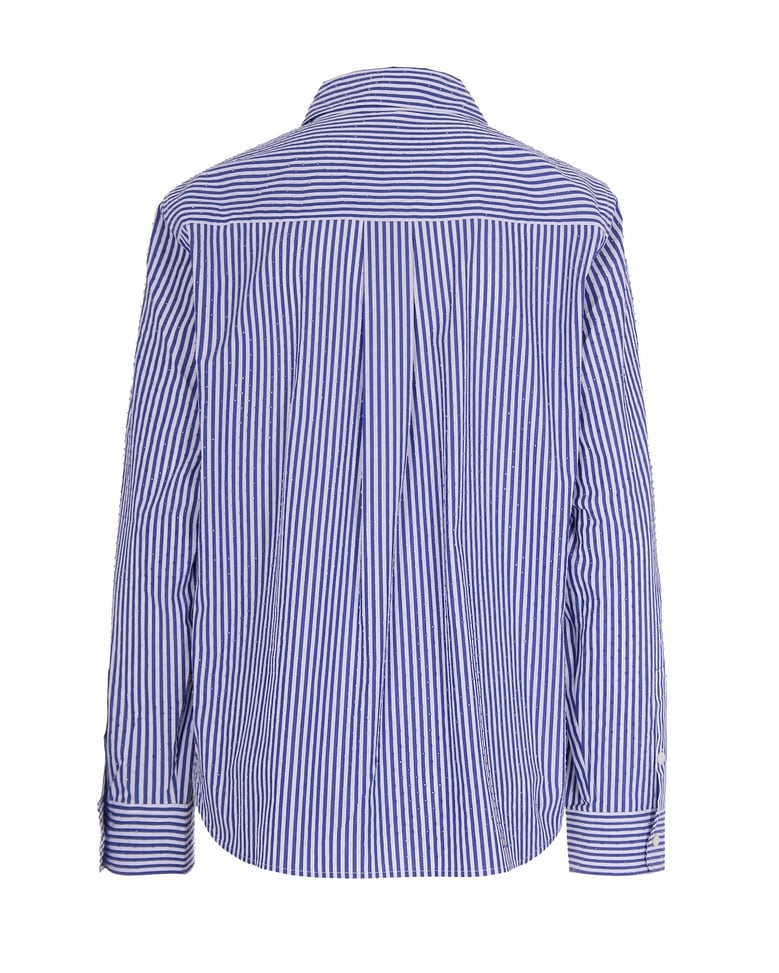 shirt riga strass bluette by Selfnex