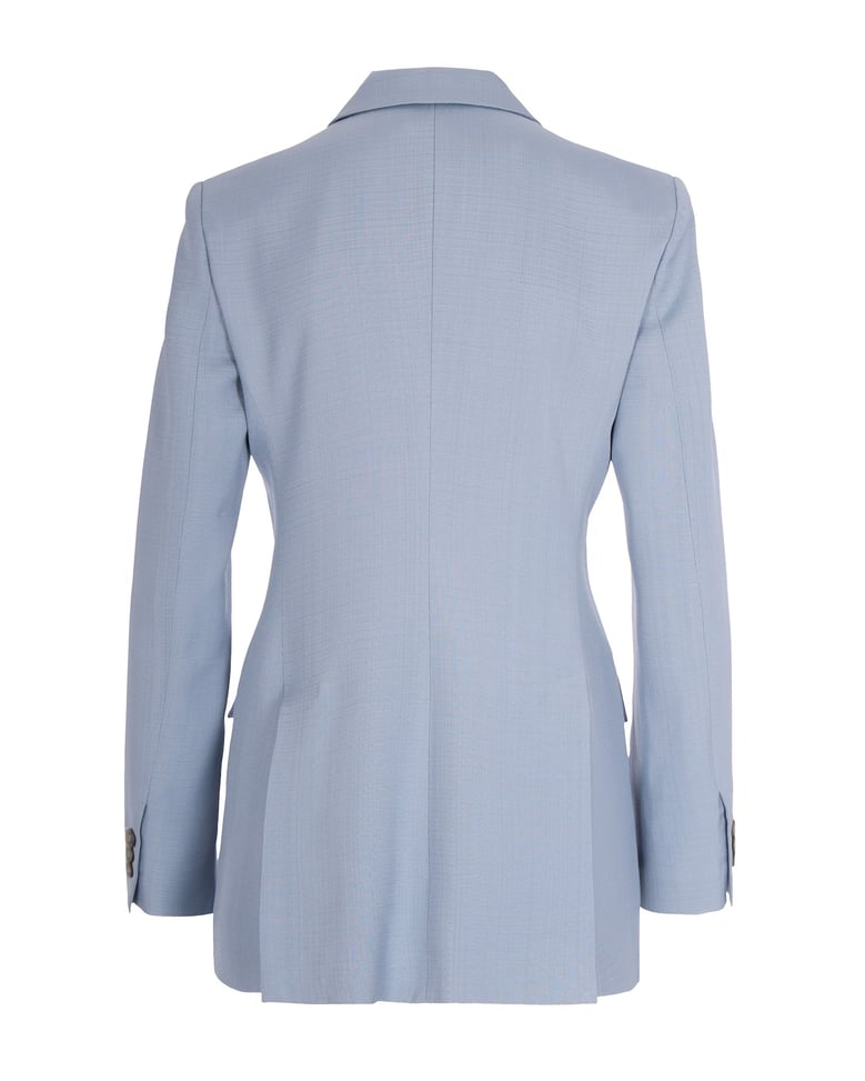 blazer double-breasted sky blue by Selfnex