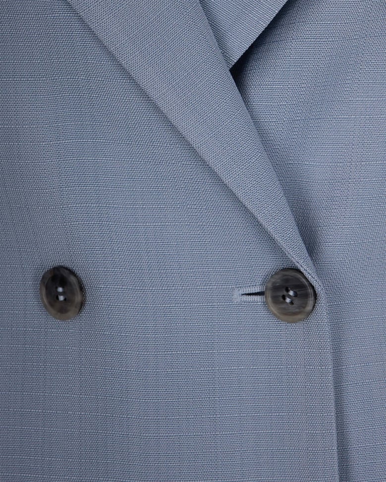 blazer double-breasted sky blue by Selfnex