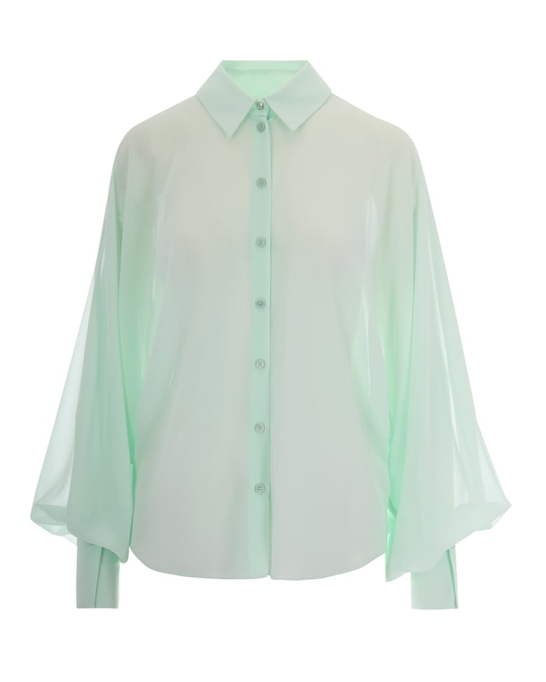 shirt fluid light aqua by Selfnex