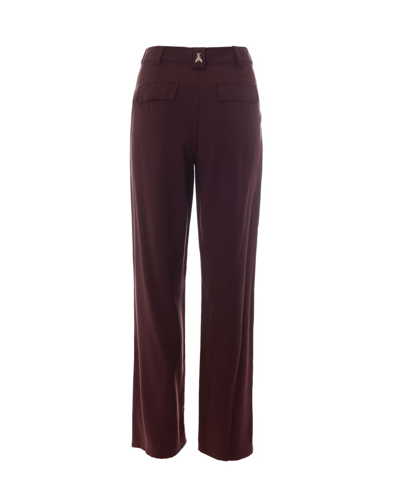 twill trousers wood brown by Selfnex