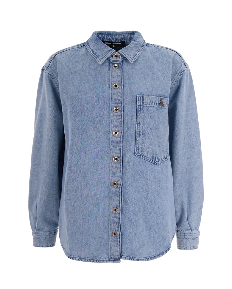 denim shirt new light blue by Selfnex