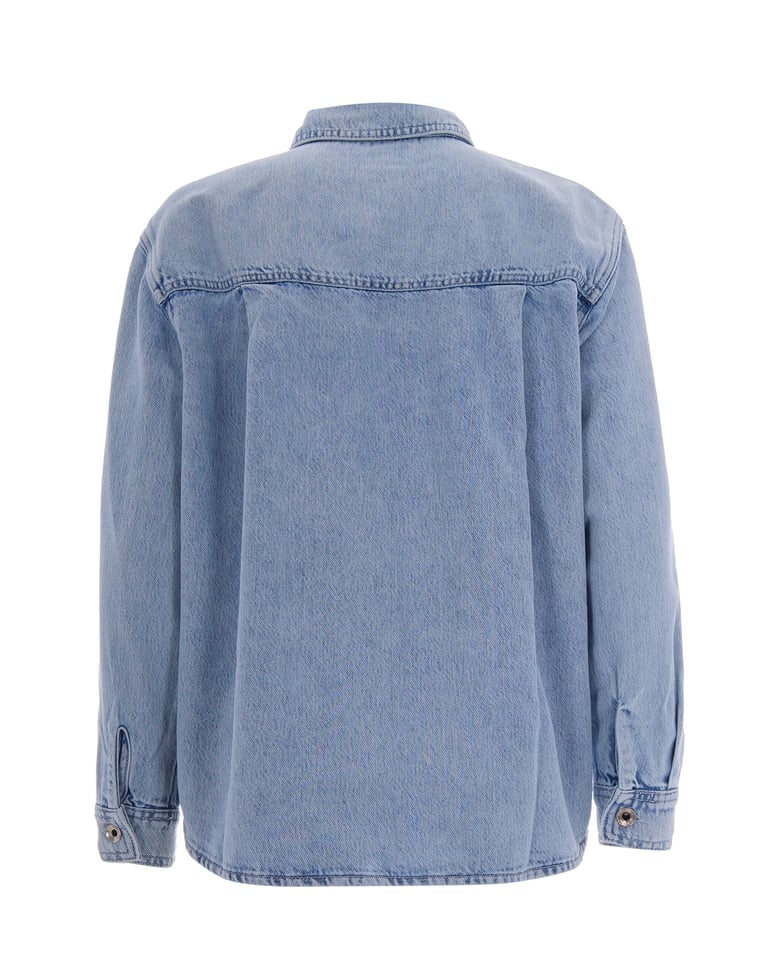 denim shirt new light blue by Selfnex