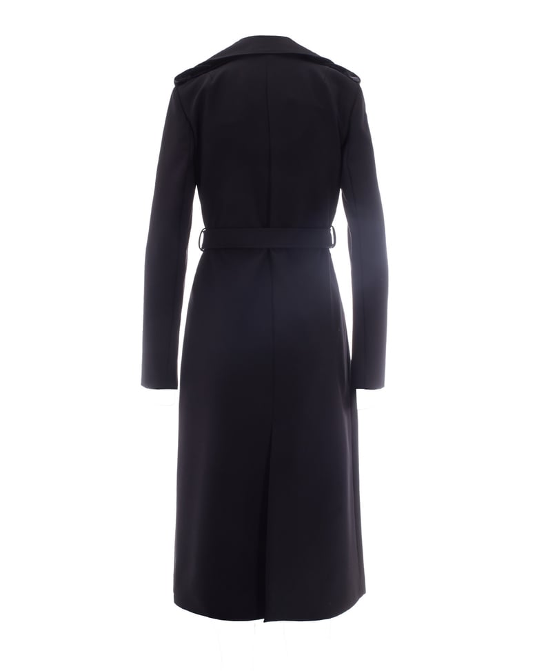 trench coat nylon black by Selfnex