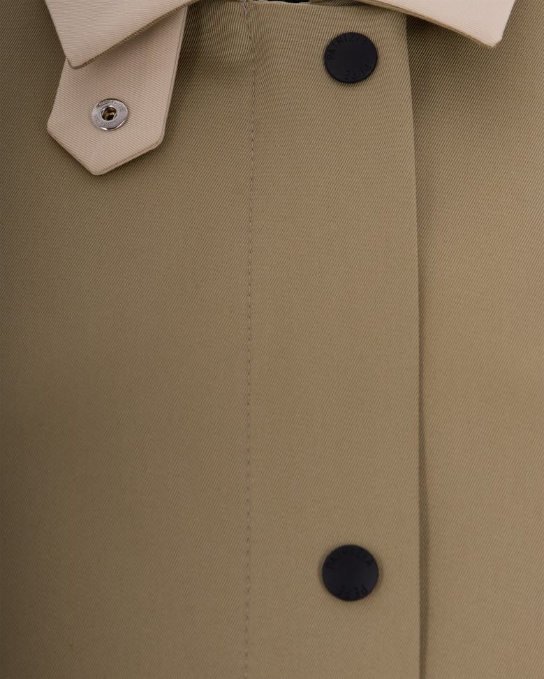 parka cotton sand beige by Selfnex