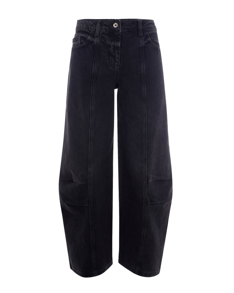 jeans sagomato black wash by Selfnex