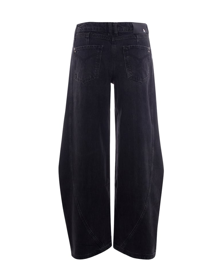 jeans sagomato black wash by Selfnex