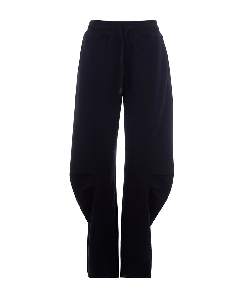 shaped sweat trousers black by Selfnex
