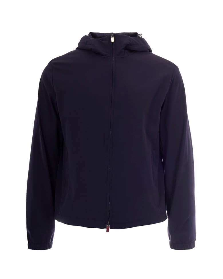 hooded jacket dynamic blue by Selfnex