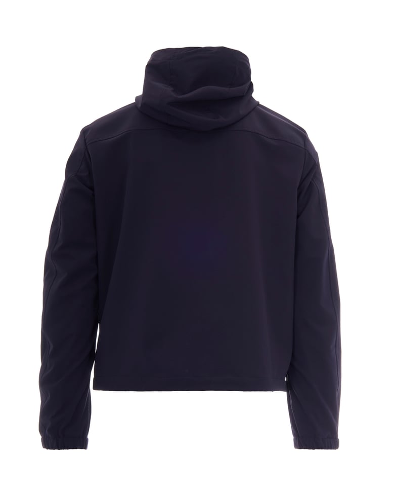 hooded jacket dynamic blue by Selfnex