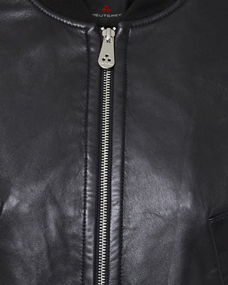 leather jacket choisya black by Selfnex
