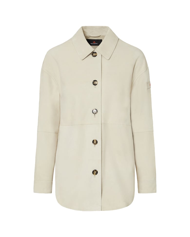 suede jacket lya parchment by Selfnex