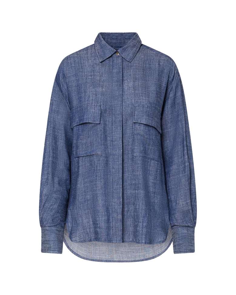 shirt gerard navy by Selfnex