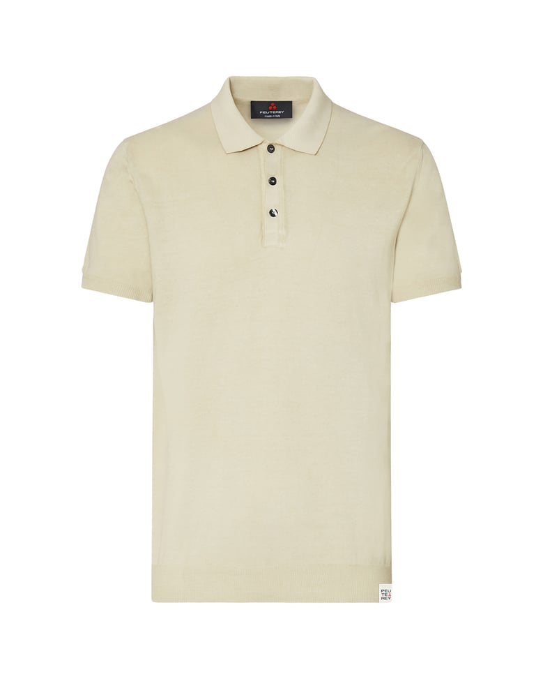 polo shirt correboi grey silice by Selfnex