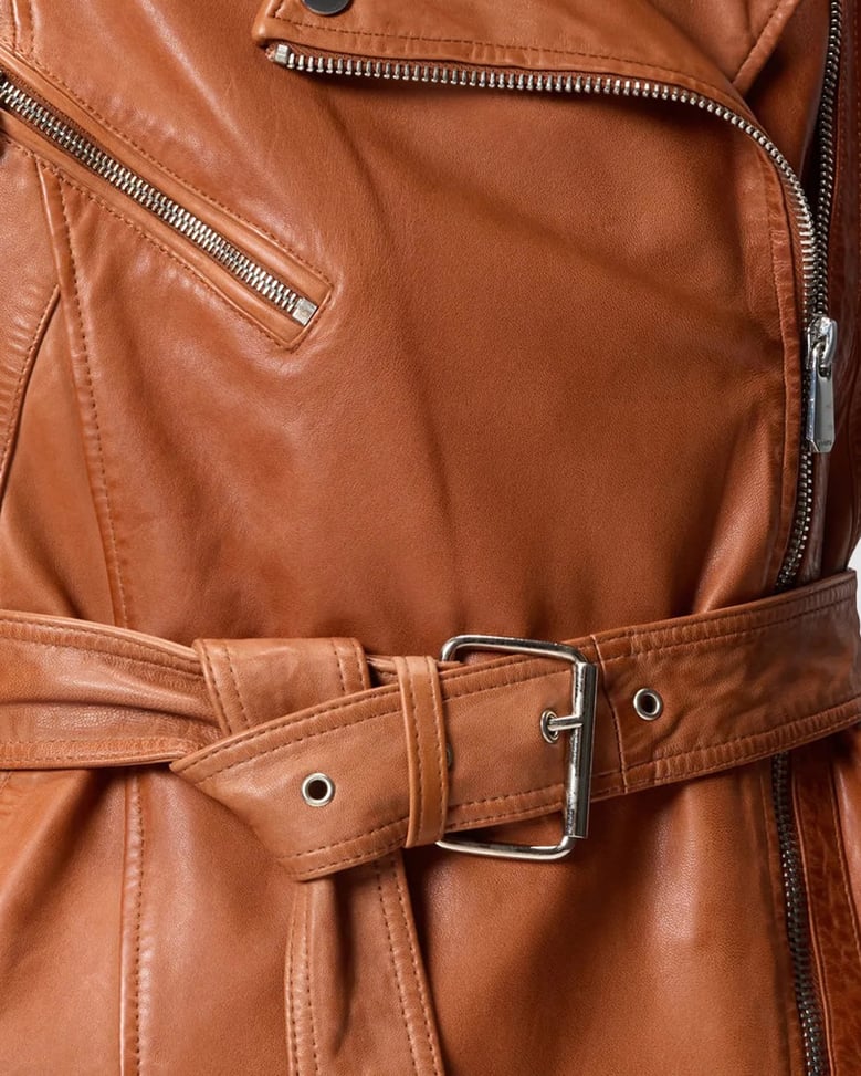 gilet gypsy washed leather by Selfnex