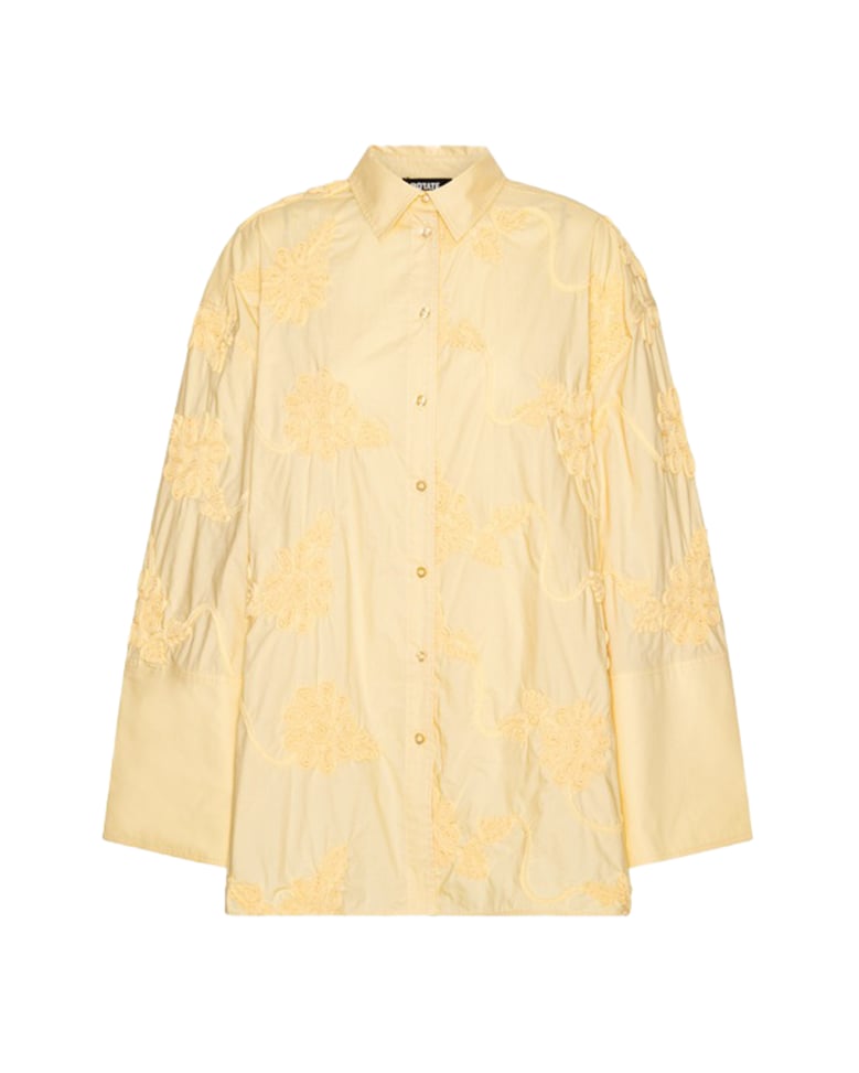 shirt flower italian straw by Selfnex