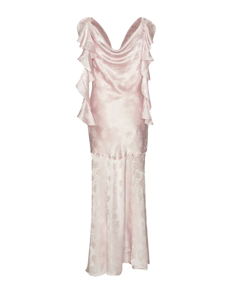 maxi dress waterfall orchid ice by Selfnex