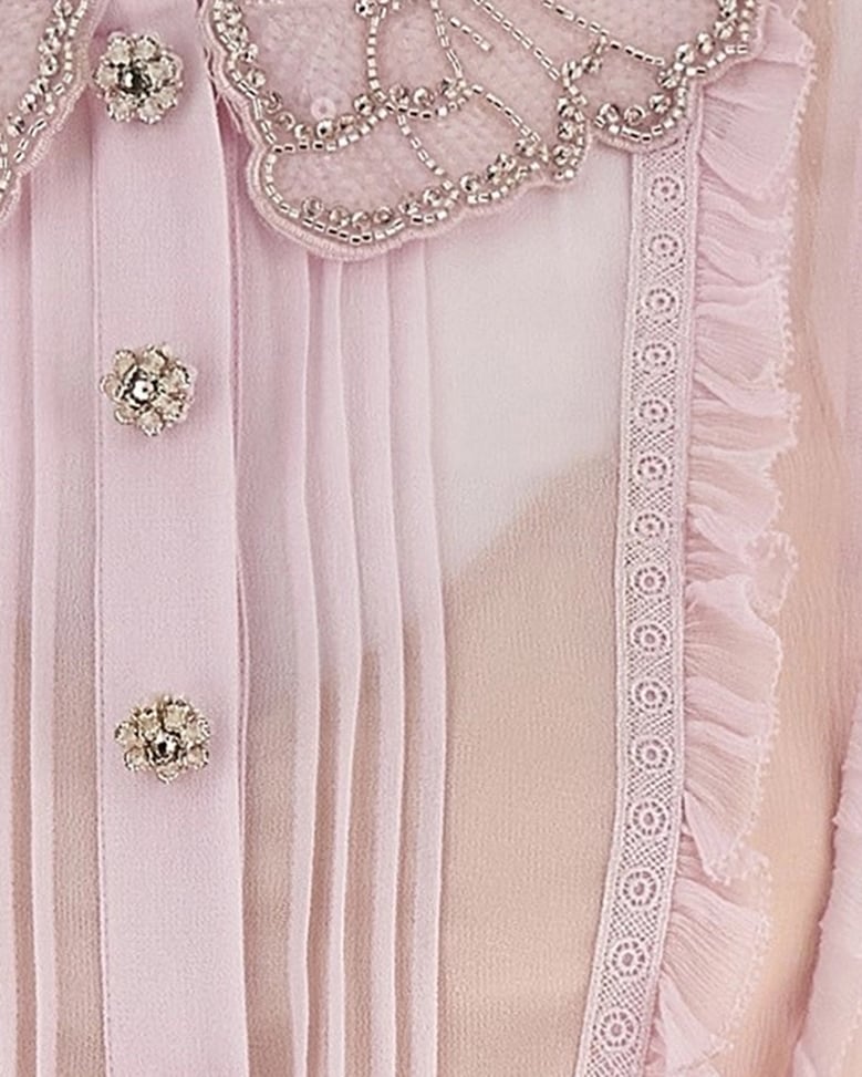 midi shirt dress pink by Selfnex