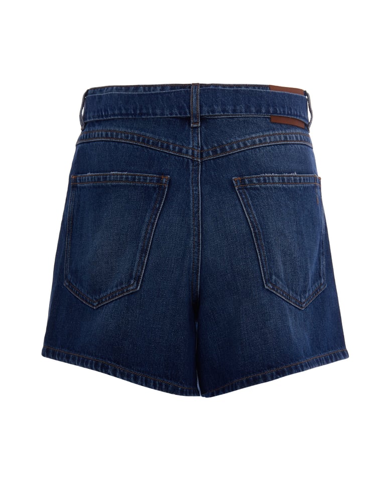 denim shorts midnight blue by Selfnex