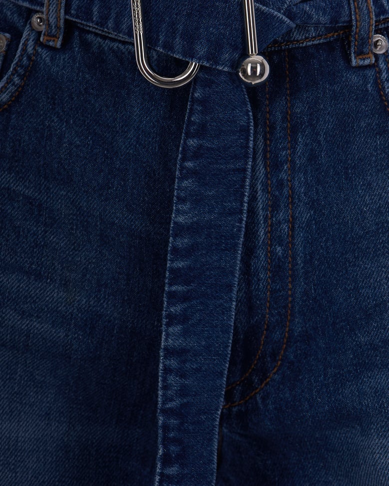 denim shorts midnight blue by Selfnex